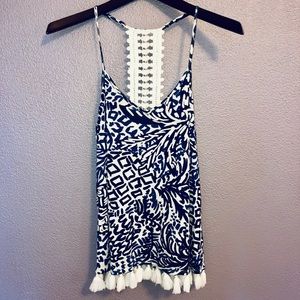 Lily Pulitzer Tassel Tank